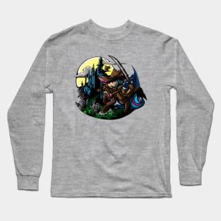 Scytina: Vampire Pony Hunter Long Sleeve T-Shirt